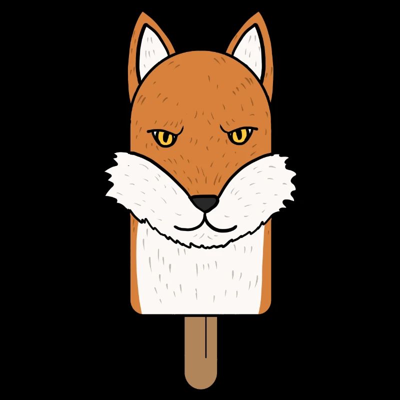 Fox Head Popsicle