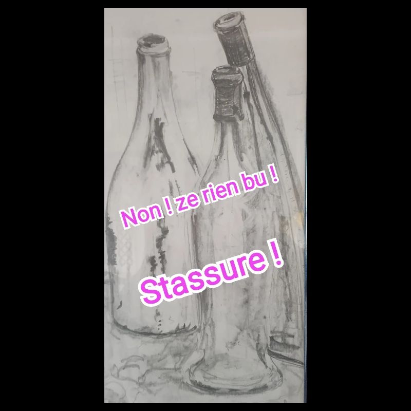 Humor, empty alcohol bottle, gift idea