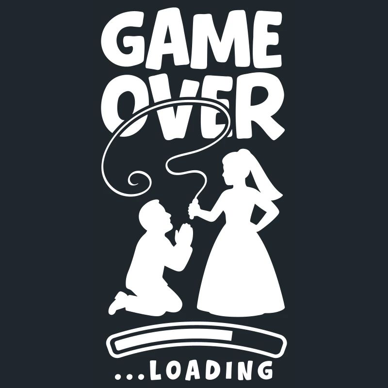 Game Over Hochzeit Ehepaar