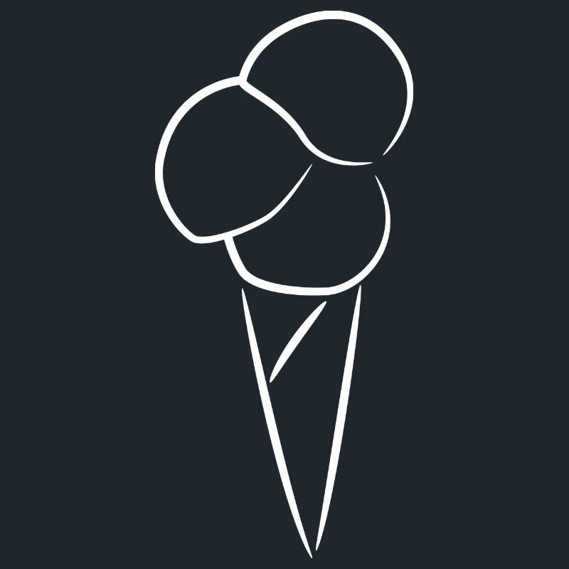 Dessin de crème glacée