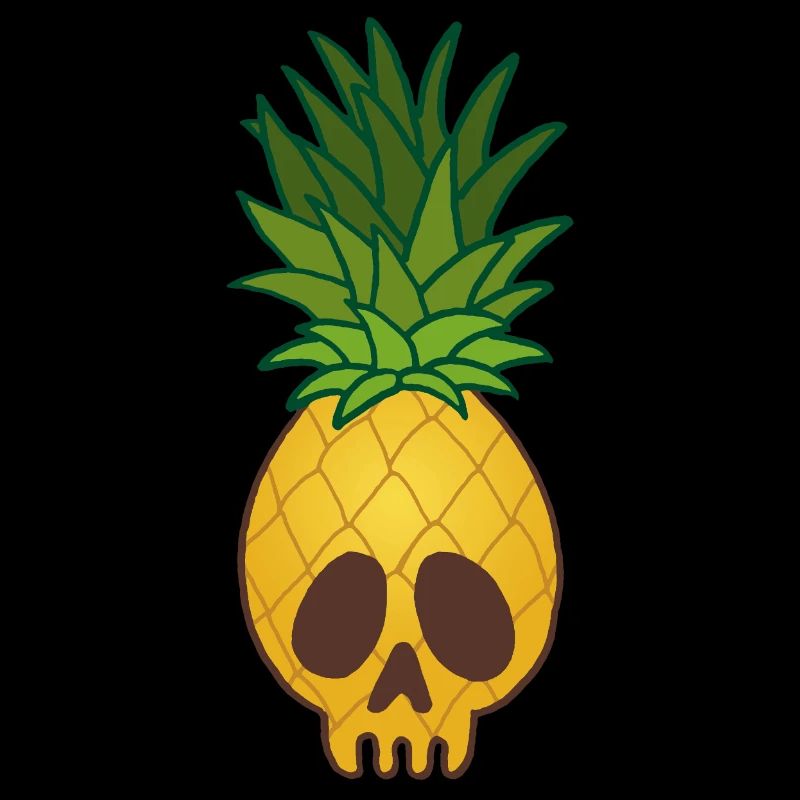 Crâne d'ananas