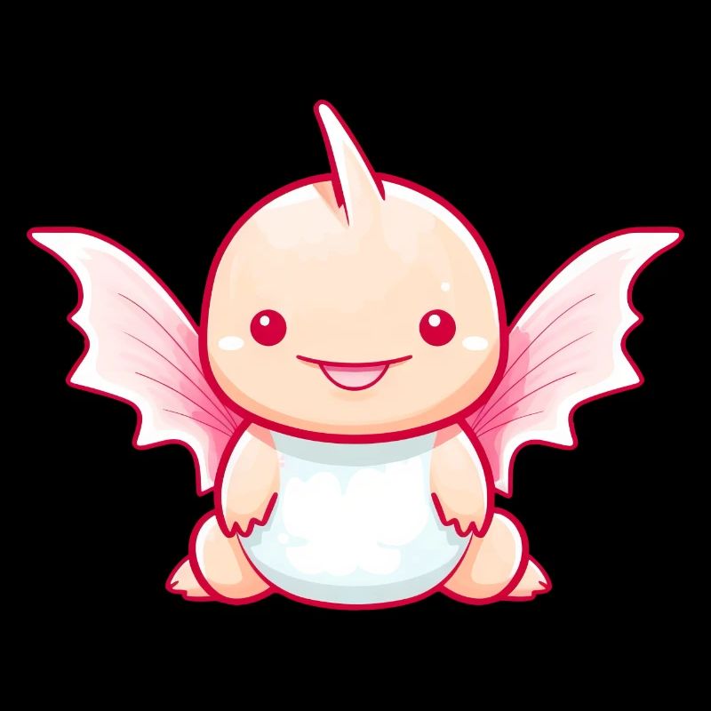 Axolotl meets Dino - Imaginative Wings