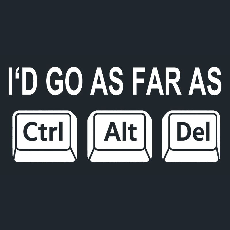 Programmer Shortcut Geek IT Support Computer Ta