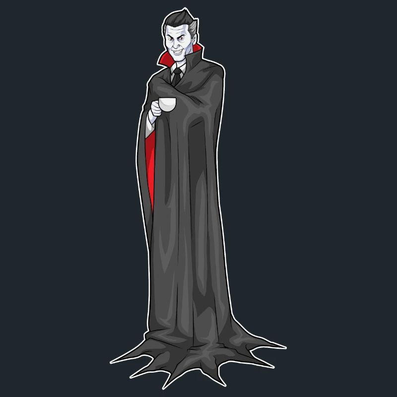 Café d’Halloween vampire