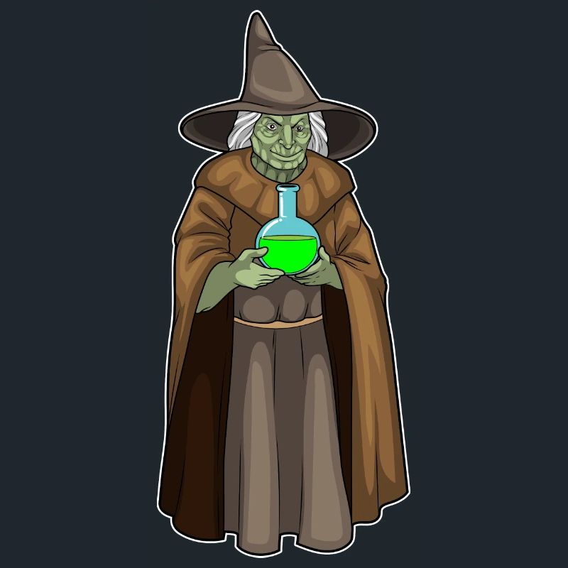 Witch Halloween Magic Potion