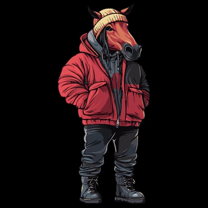 Mode d’hiver du cheval