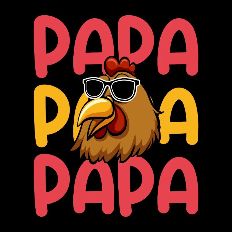 Poulets Papa Père Poule