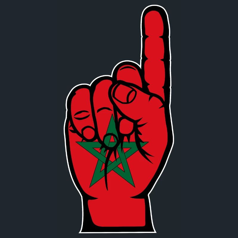 Drapeau du Maroc numéro 1