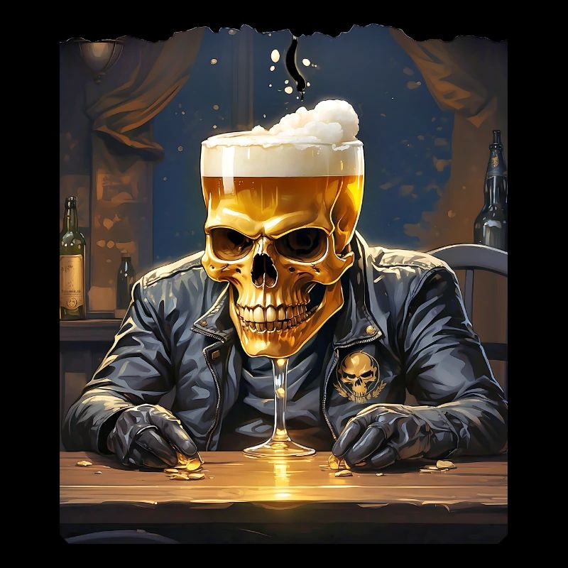 Crâne de bière 0.5
