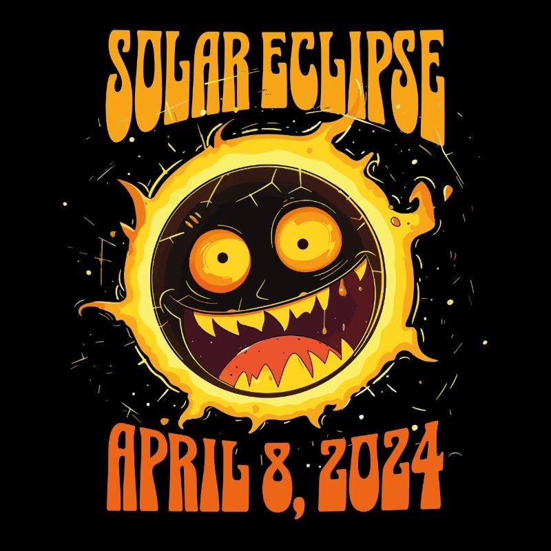 Éclipse solaire 8 avril 2024 Éclipse totale de Soleil