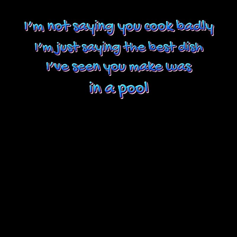 Cuisine? Plutôt brûler. Un cadeau d’en bas