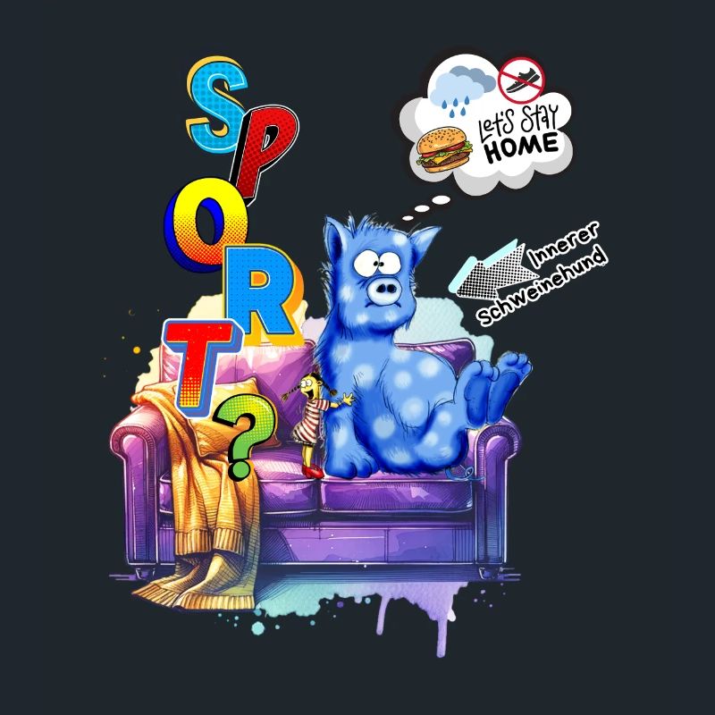 Besiege den inneren Schweinhund. Sport oder Sofa?