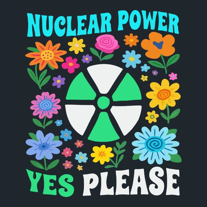 Atomkraft ja bitte mit Blumen