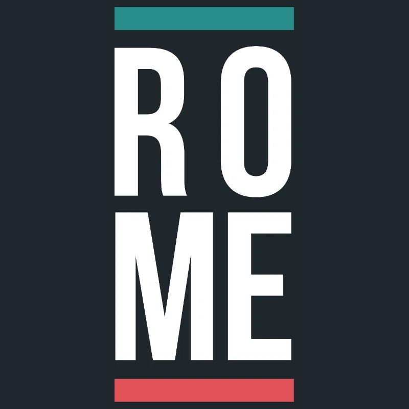 Conception typographique de Rome City Bold