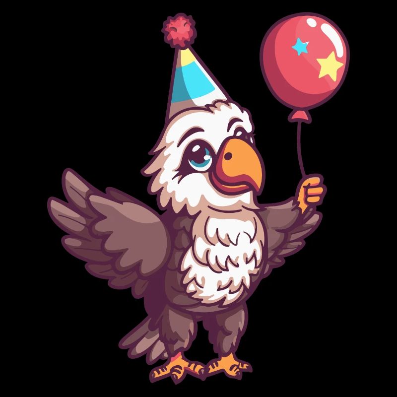 Adler Geburtstag Comic