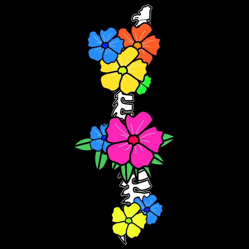 Physiothérapeute fleurs os
