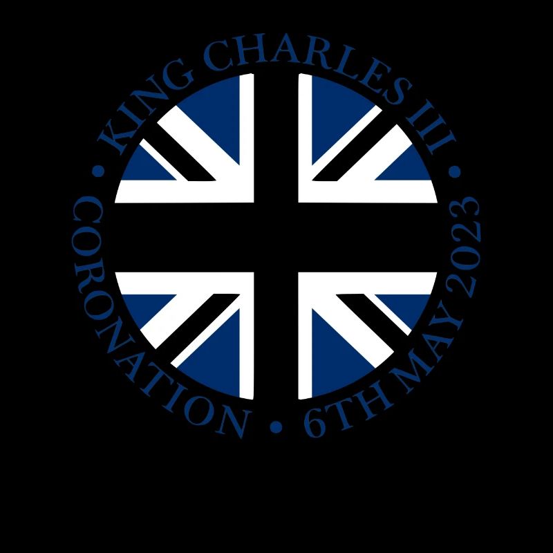 Couronnement du roi britannique Charles Angleterre Drapeau
