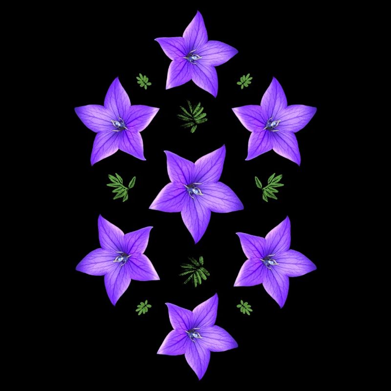 fleur pourpre - campanule