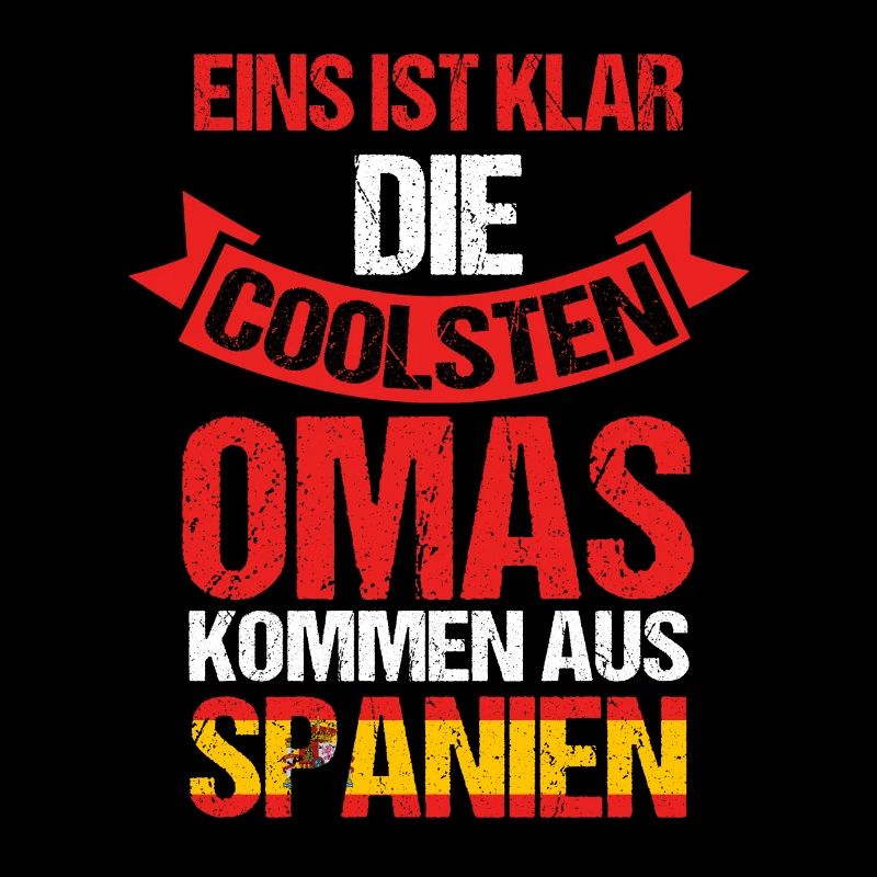 Spanier Oma Großmutter Spanien