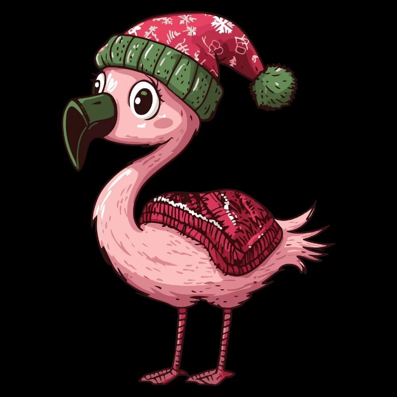 Flamingo Christmas Comic