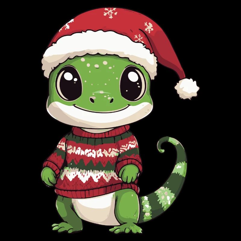 Echse Weihnachten Comic