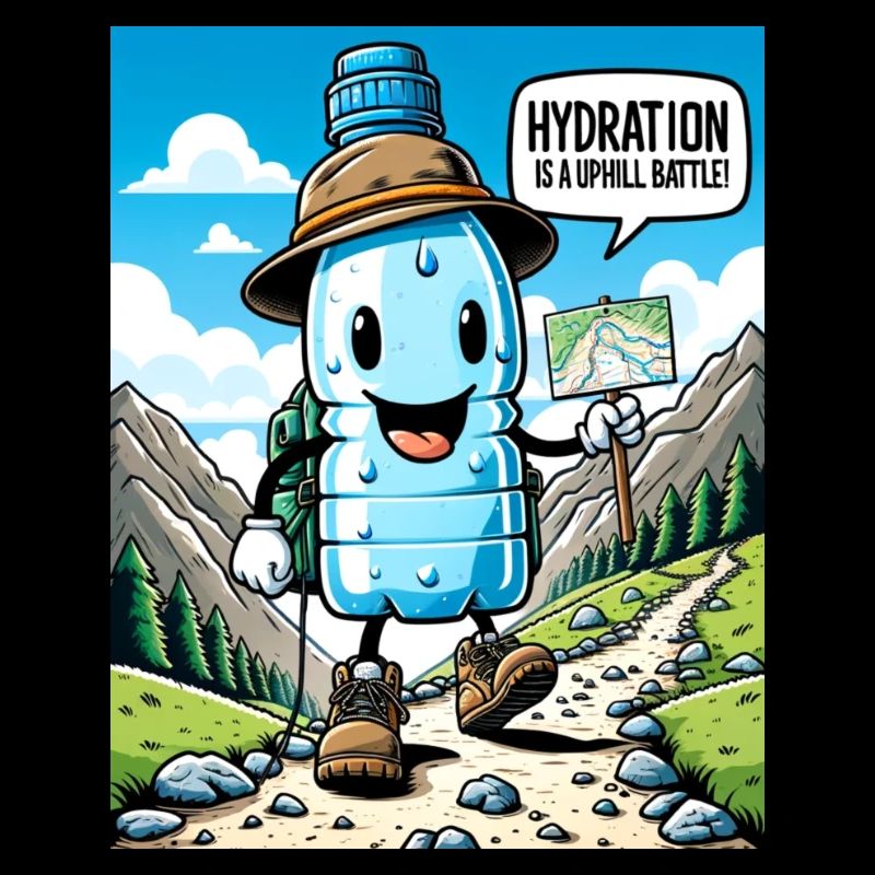 Hydration is a Uphill Battle
