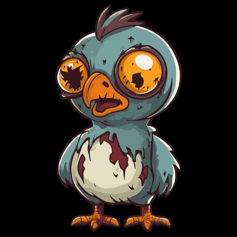 Chicken Halloween Zombie