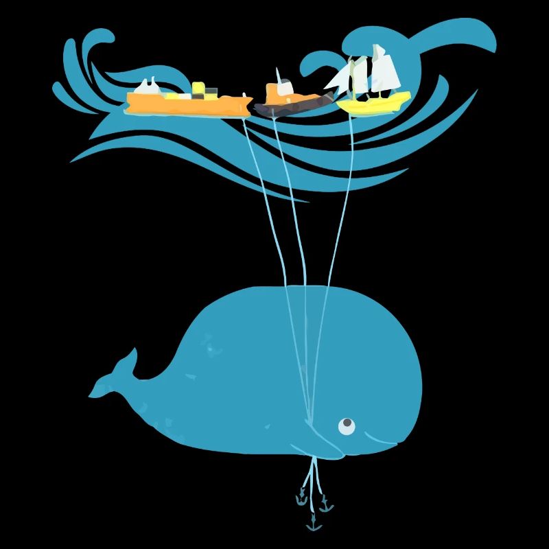 Lustiger Wal Ballon Meer Schiff Kinder Geschenk
