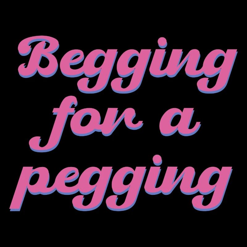 Betteln um eine Pegging-Grafik