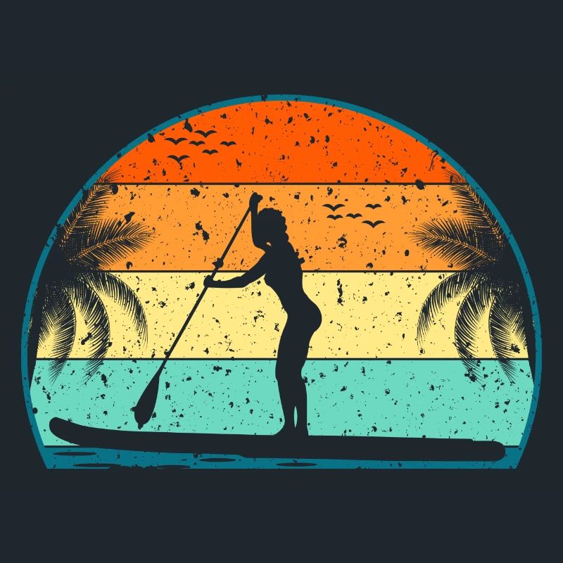 Rétro paddle paddle surf paddle surf paddle surf