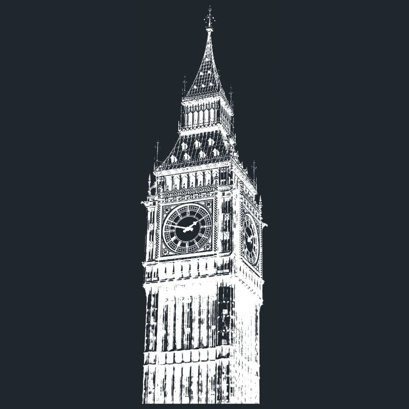 BIG BEN MONUMENTS ANGLETERRE LONDRES STENCIL