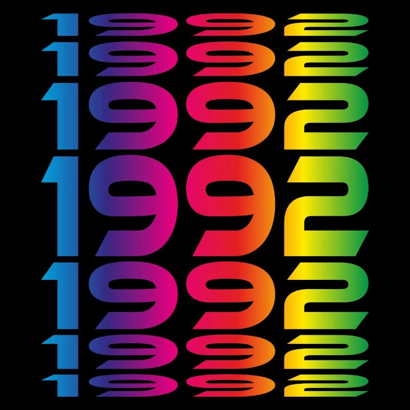 Né(e) en 1992 Année de naissance Cadeau