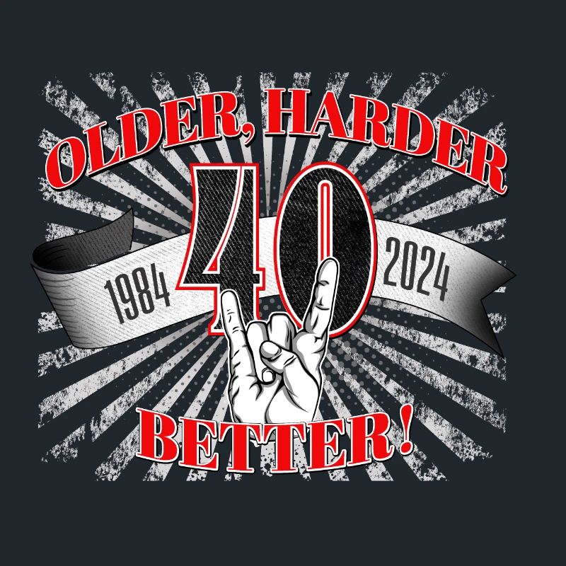 40.Geburtstag eines Metalfan oder Motorradfahrer