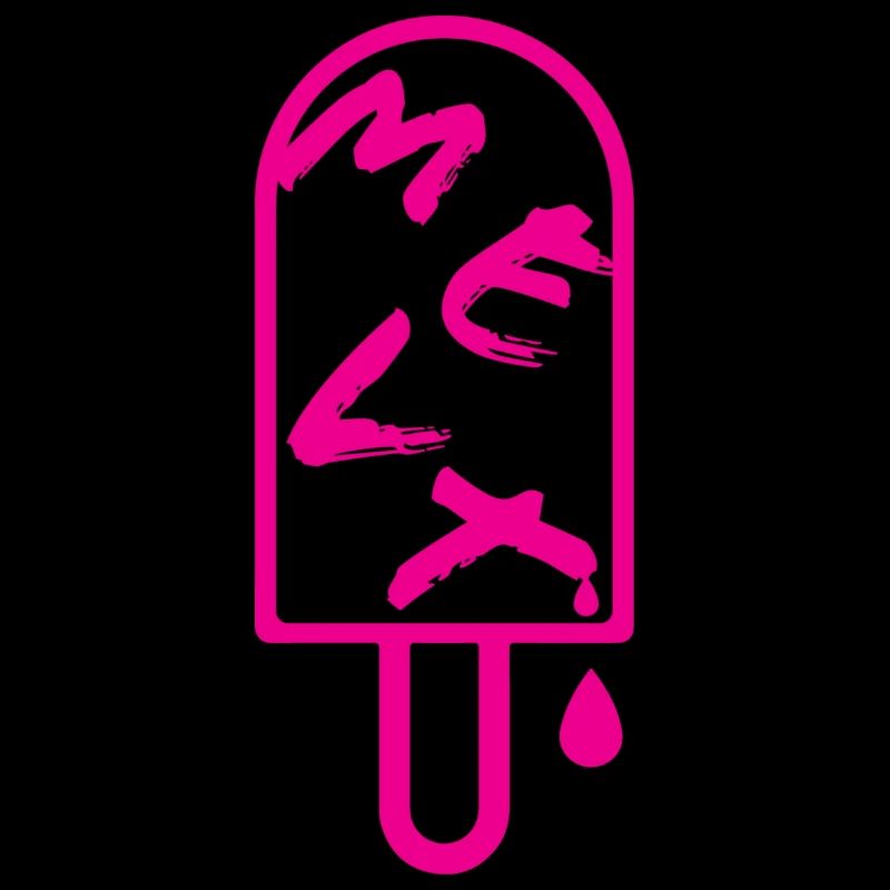 Ice cream- Pink/ is melting
