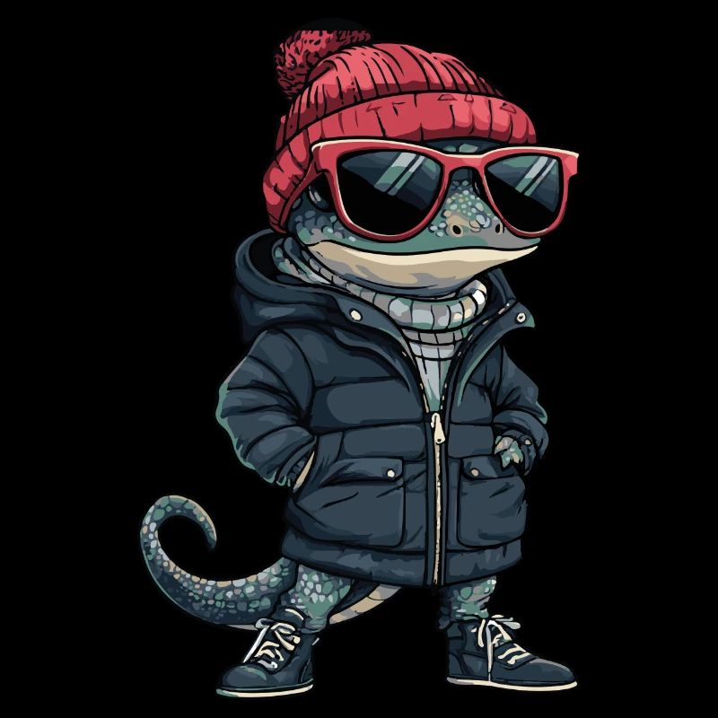 Lézard d’hiver