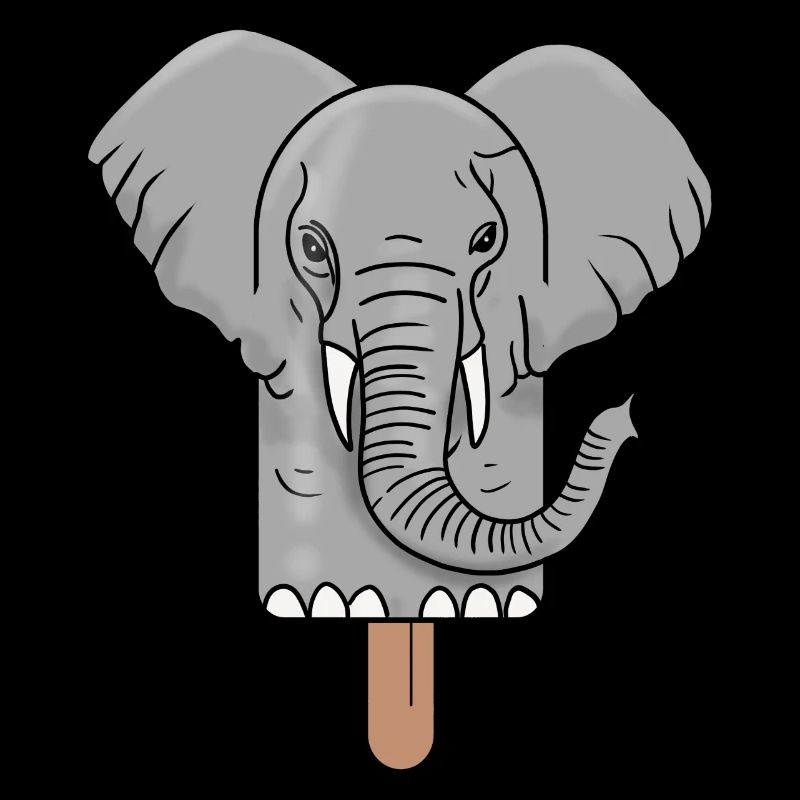 Elephant Head Popsicle