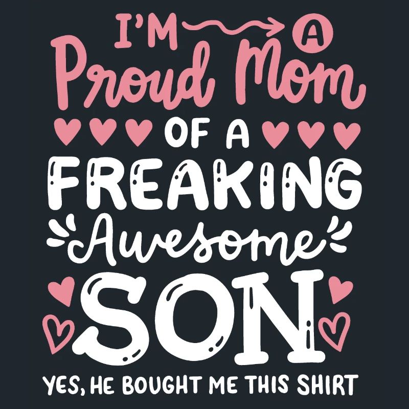 Stolze Mutter Sohn Muttertag