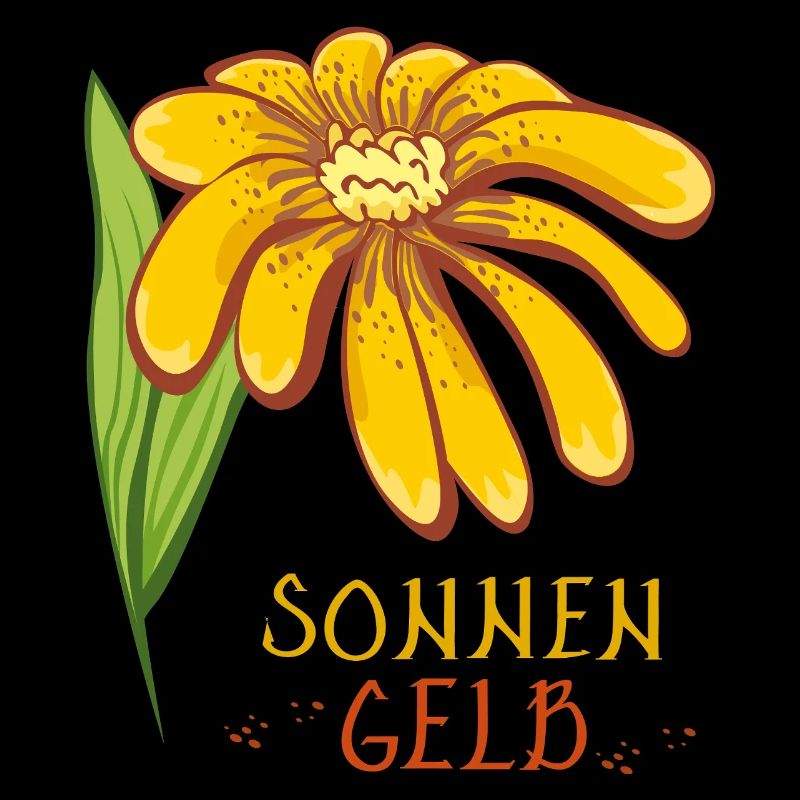 Flower Sun Yellow