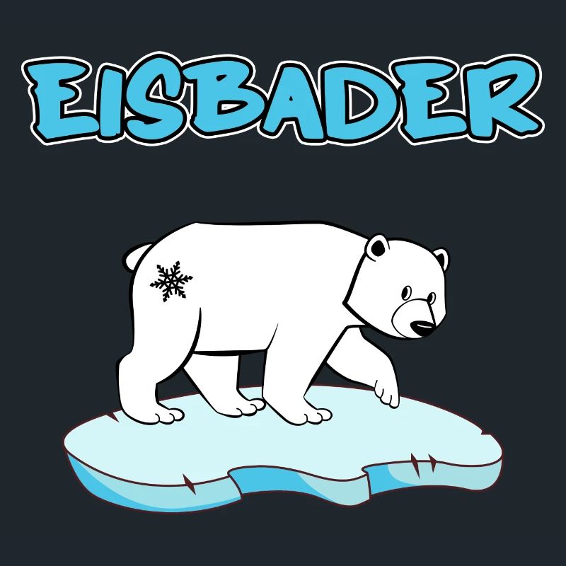 Eisbad Winterschwimmen "Eisbader Eisbär Winterbad"