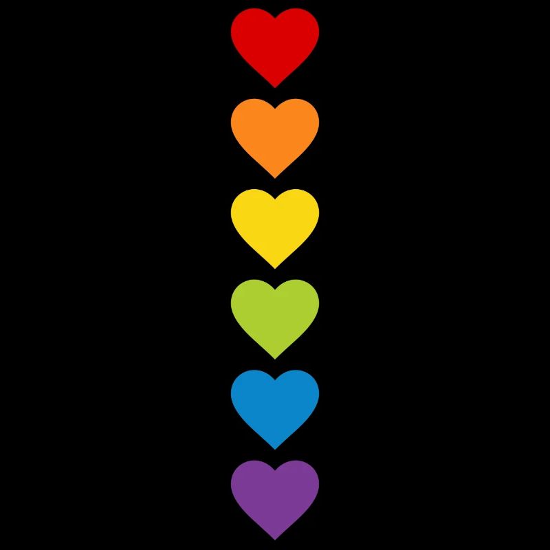 LGBT CSD LGBTQ+ HERZ REGENBOGEN HERZEN PRIDE MONTH