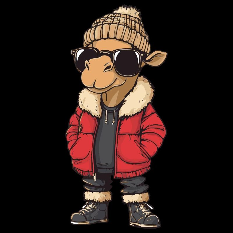 Camel Winter Comic