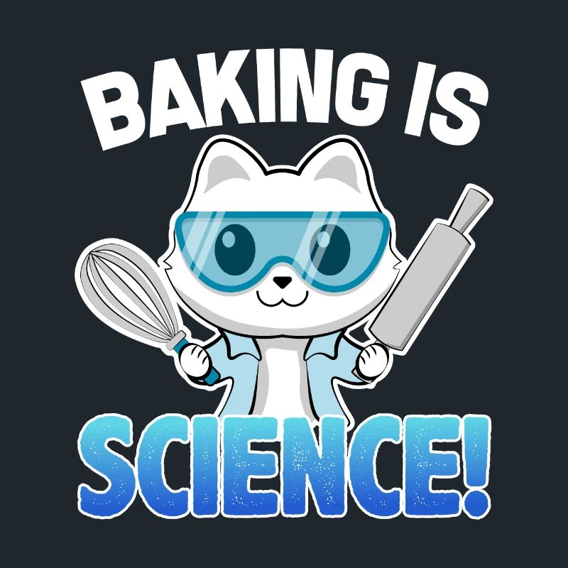 Baking is Science Cat