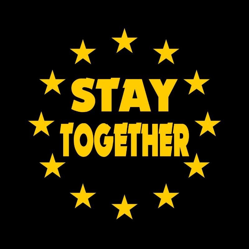 Pro Europe Protest Gift stand together UK EU