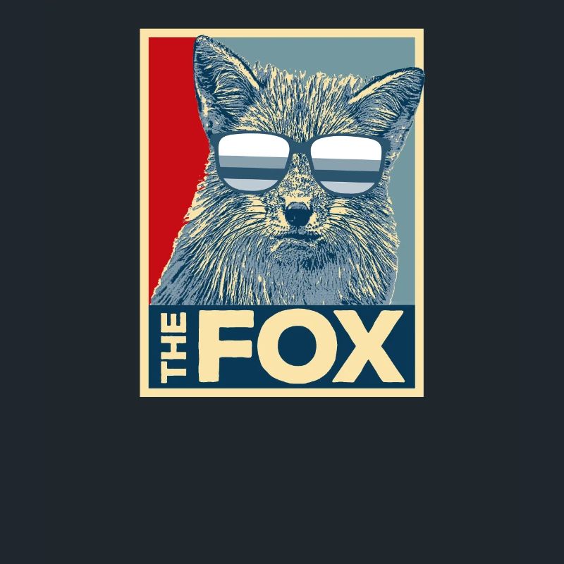 Fuchs Tiere Tier Cool WildnisComic Geschenk