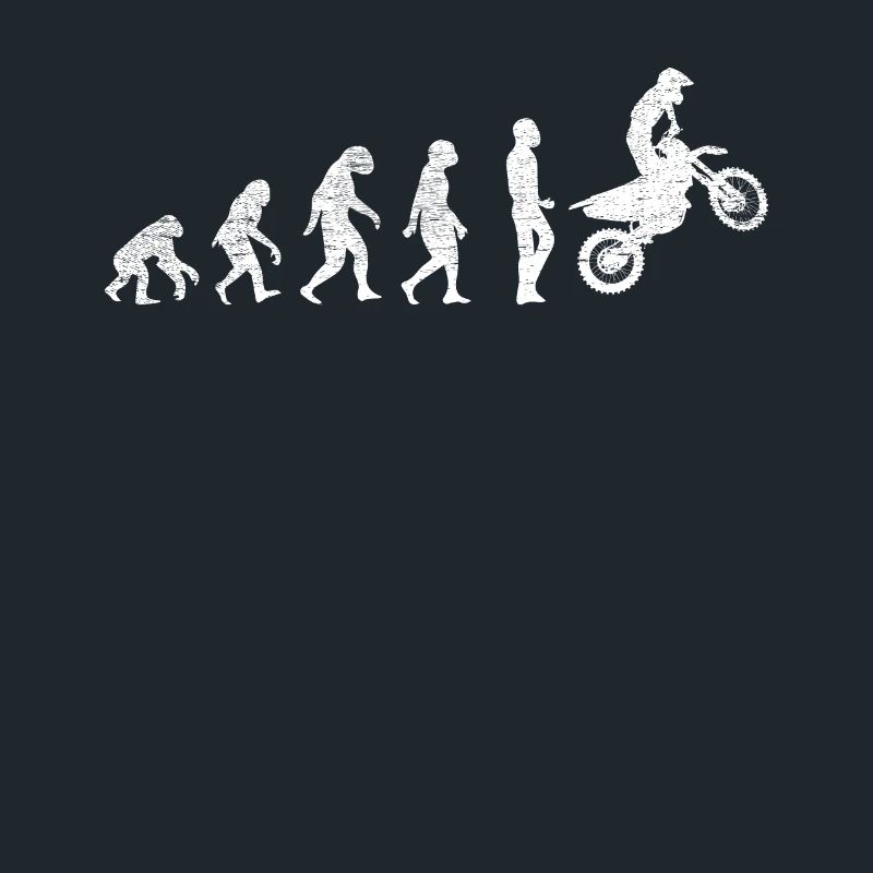 Motocross Evolution Motorcycle Biker Gift