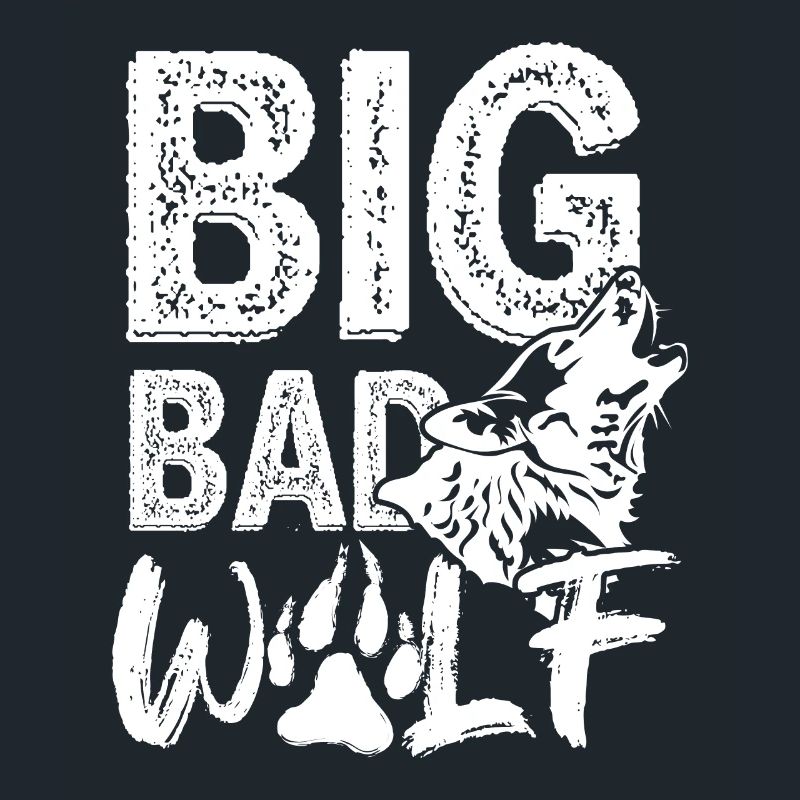 Big Bad Wolf Predator Pack Animal Isegrim Gift