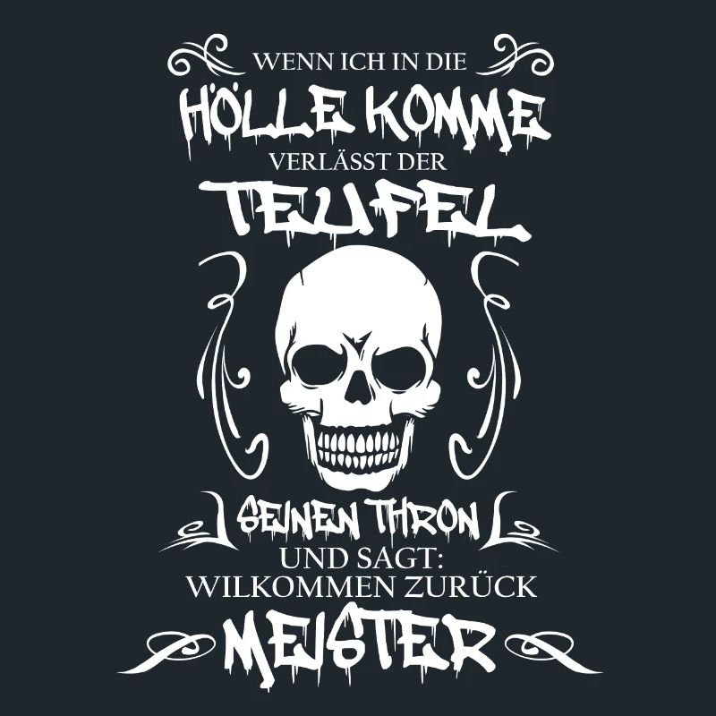 Hell and the devil leaves his throne