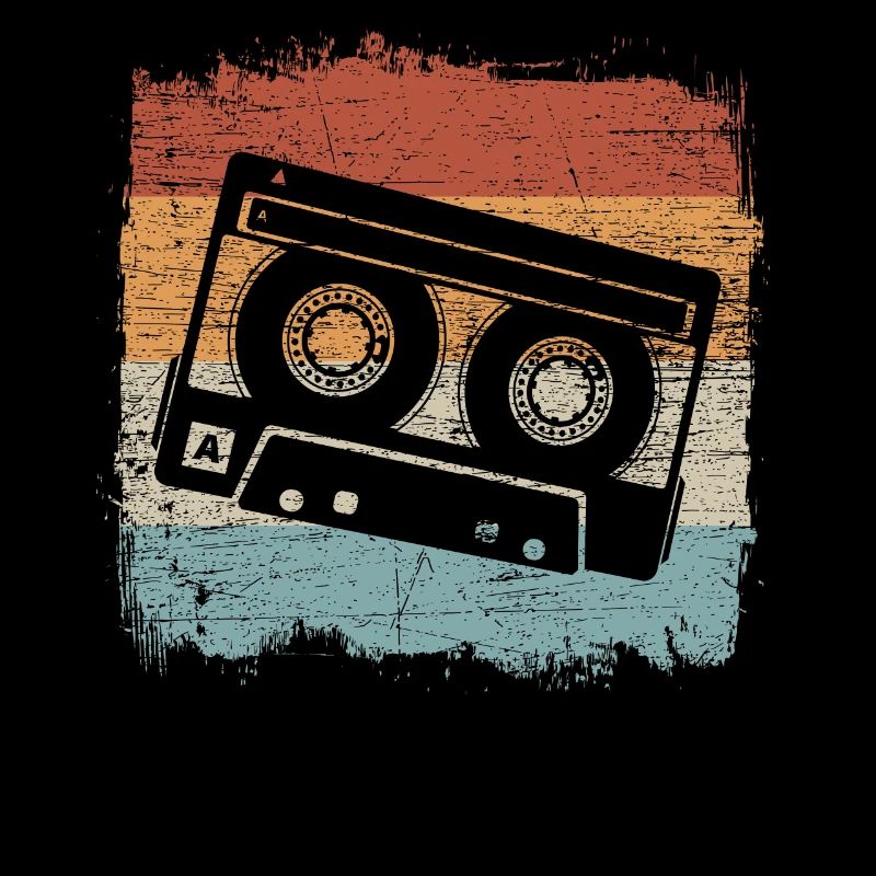 Cassette rétro cassette mixtape oldschool