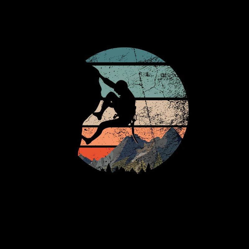 Vintage Boulderer Boulder Geschenk