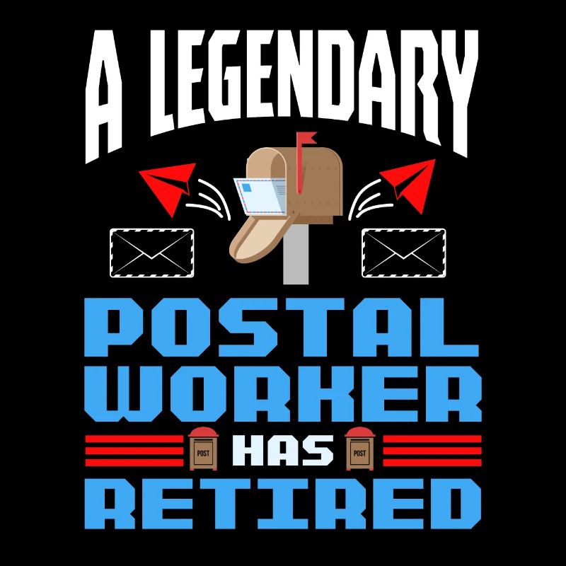 Postier Pension Post Retired Postal Worker